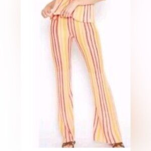 One Grey Day Amos Knit Coverup Style Pants | Size Small | NWOT